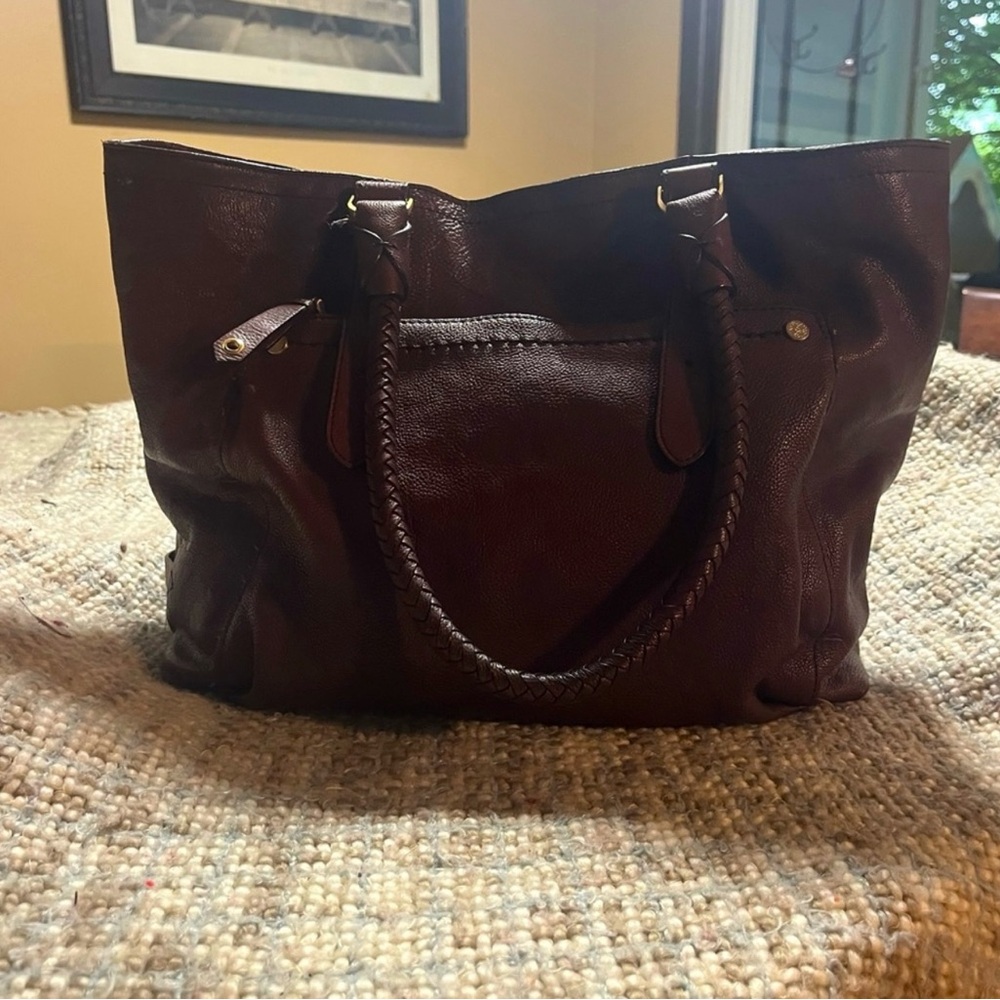 Cole Haan Leather Tote Bag